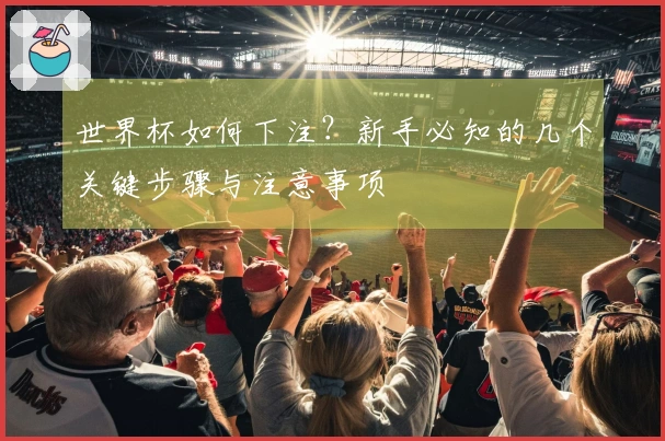 世界杯如何下注？新手必知的几个关键步骤与注意事项