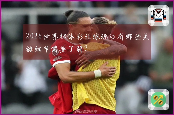 2026世界杯体彩让球玩法有哪些关键细节需要了解？
