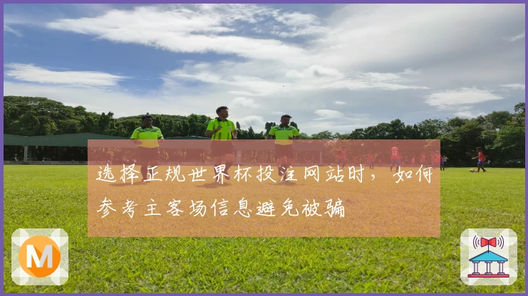 选择正规世界杯投注网站时，如何参考主客场信息避免被骗